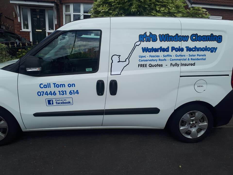 RnB Window Cleaning's second Van.