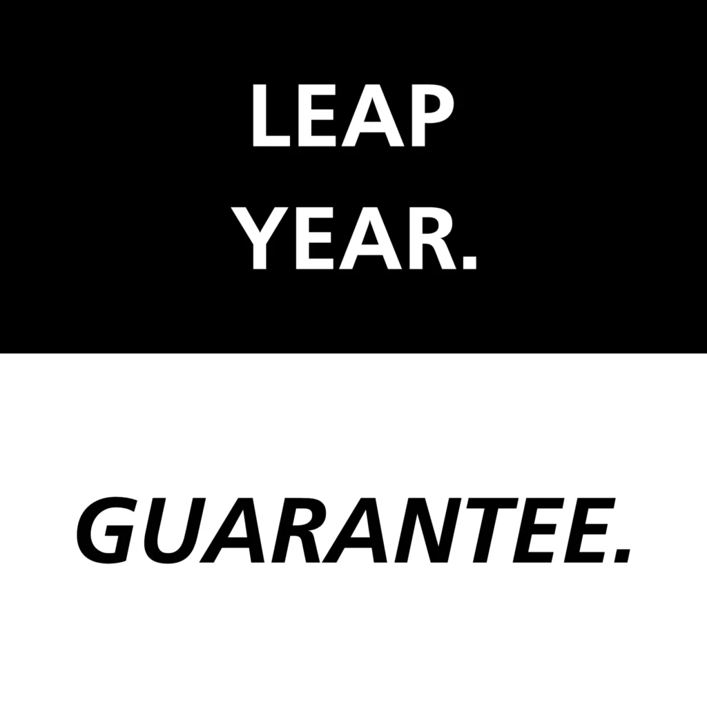 Pay Monthly Websites - Leap Year Guarantee